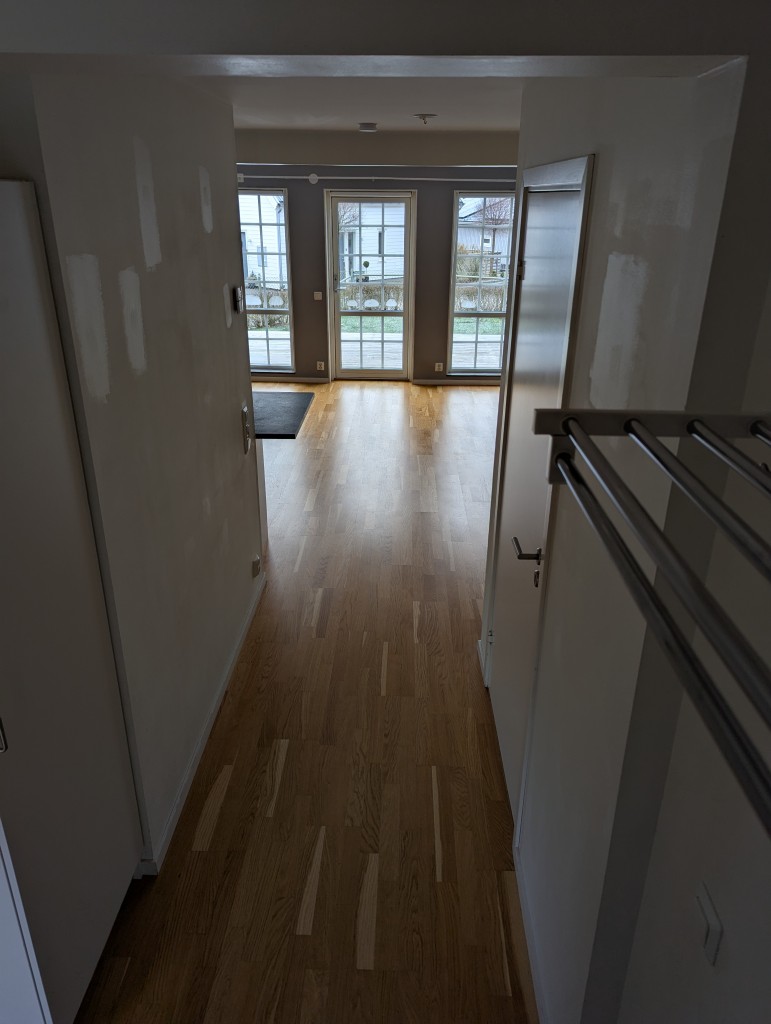 Väldigt tomt (och dåligt målat)